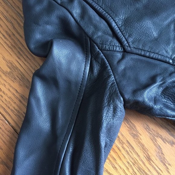 Muubaa Miri Leather Biker Jacket - Picture 7 of 8